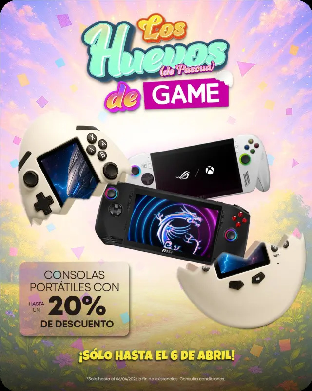 La quinta y última promo de Huevos de Pascua de GAME en su primera semana
