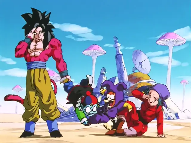 La evacuación de la humanidad hacia el planeta Tsufur en Dragon Ball GT