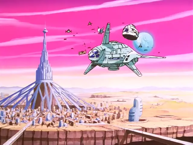 La evacuación de la humanidad hacia el planeta Tsufur en Dragon Ball GT