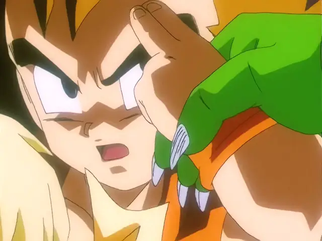 Piccolo salva a Goku de una muerte segura en Dragon Ball GT