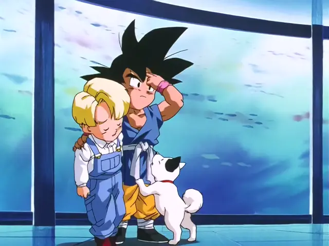 Piccolo salva a Goku de una muerte segura en Dragon Ball GT