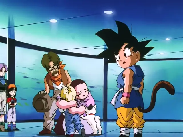 Piccolo salva a Goku de una muerte segura en Dragon Ball GT