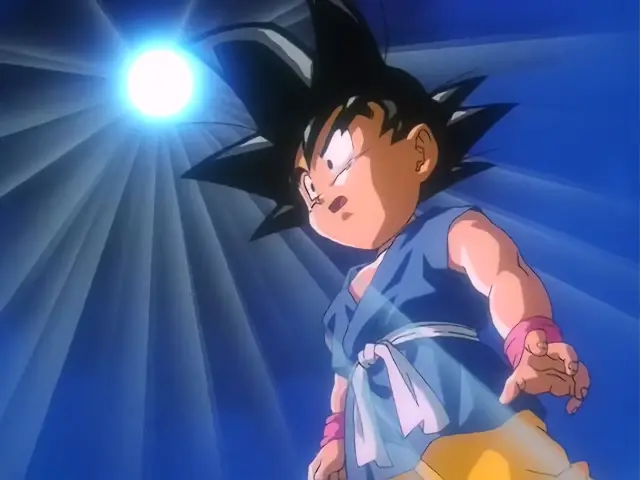 Piccolo salva a Goku de una muerte segura en Dragon Ball GT