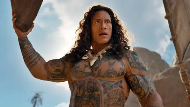 Moana (2026) - Dwayne Johnson como Maui
