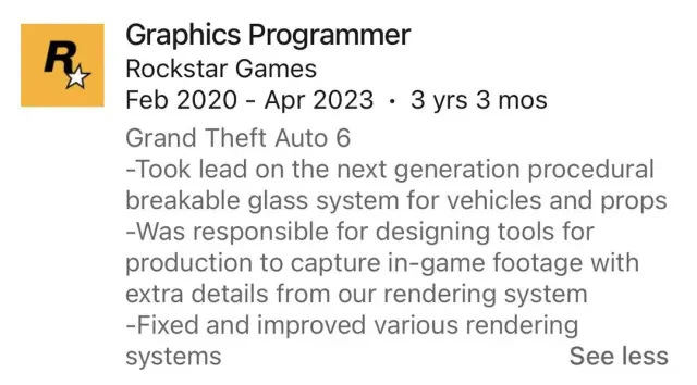 Cristales procedurales en GTA 6