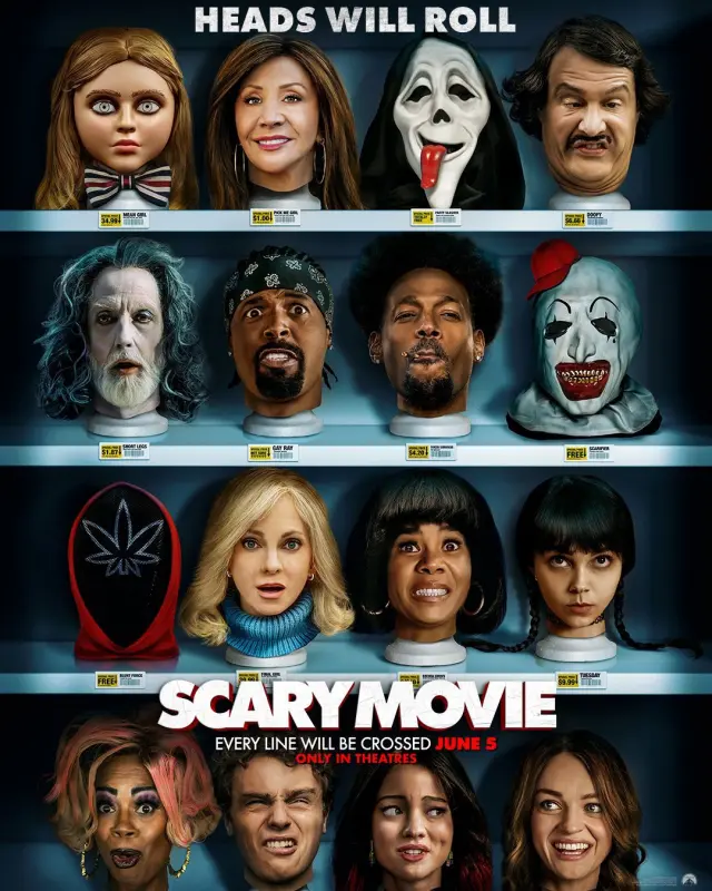Nuevo póster de Scary Movie (2026)