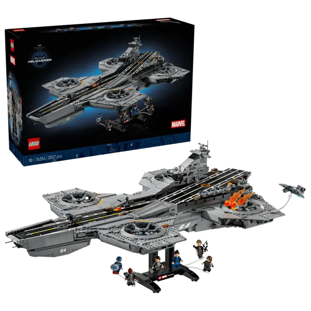Imágenes del set de LEGO del Helitransporte de S.H.I.E.L.D.