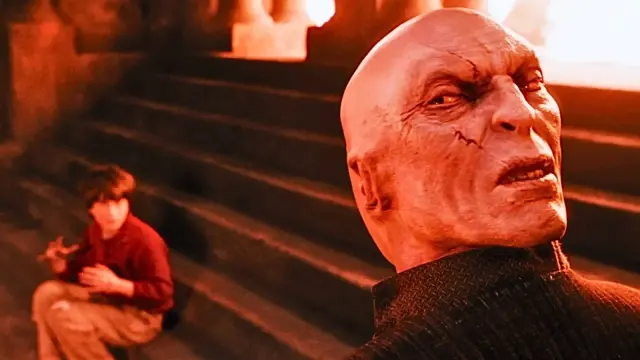 Voldemort en Harry Potter y la piedra filosofal