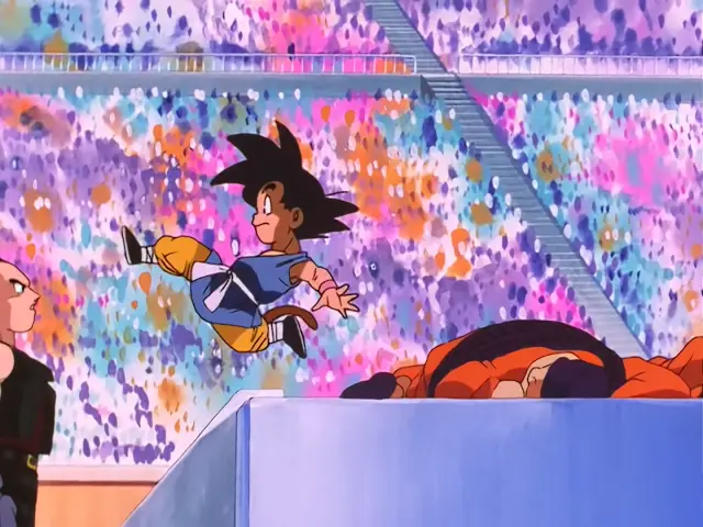 Goku pierde la categoría infantil del Tenkaichi Budokai