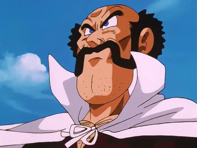 Super Uub se deja ganar en el Tenkaichi Budokai para que Mr. Satán no se retire