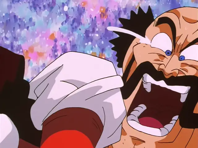 Super Uub se deja ganar en el Tenkaichi Budokai para que Mr. Satán no se retire