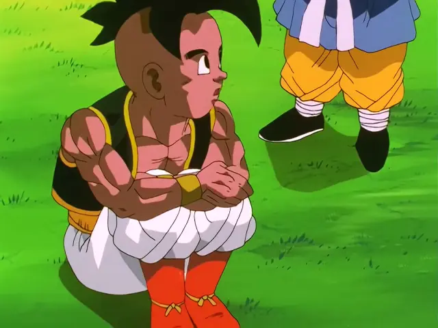 Super Uub se deja ganar en el Tenkaichi Budokai para que Mr. Satán no se retire