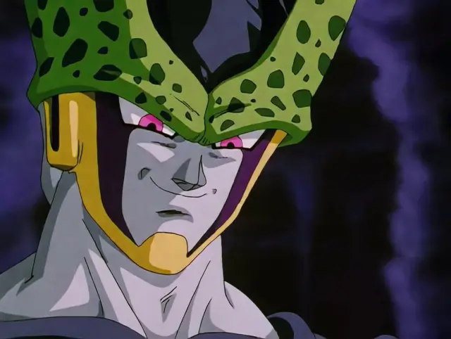 Goku se encuentra con Freezer y Cell en el infierno en Dragon Ball GT