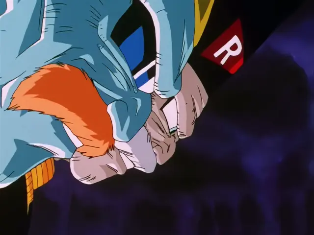 Goku se encuentra con Freezer y Cell en el infierno en Dragon Ball GT