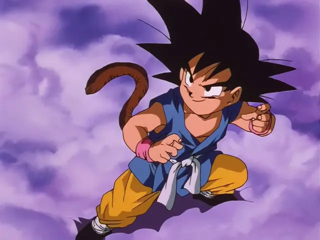 Goku se encuentra con Freezer y Cell en el infierno en Dragon Ball GT