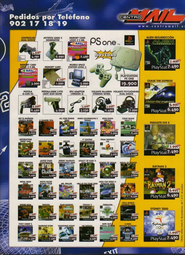 PS1 Precios