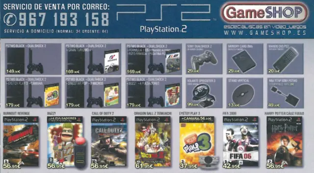 PS2 Precio
