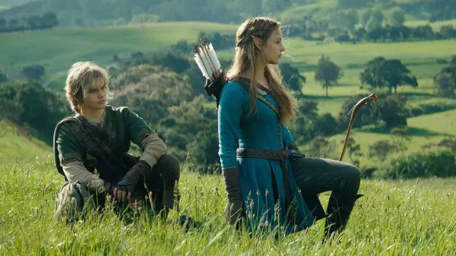 Link y Zelda en The Legend of Zelda