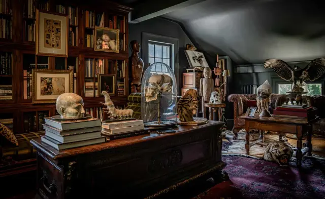 Dark Academia en decoración