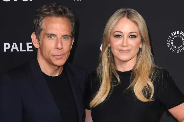 Ben Stiller y Christine Taylor en 2025