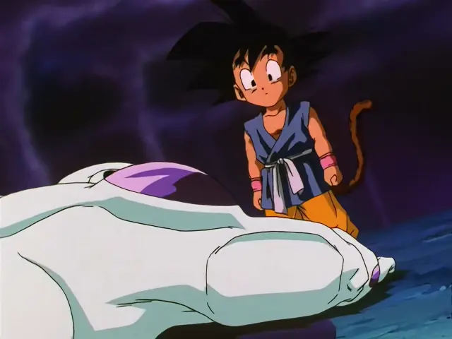 La batalla de Goku contra Cell y Freezer en el infierno