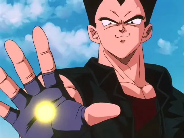 Vegeta mata a Nappa por segunda vez y Cell absorbe a Goku