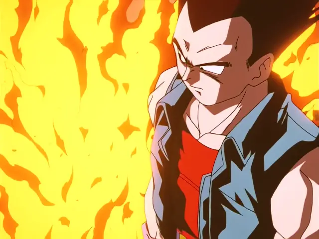 Vegeta mata a Nappa por segunda vez y Cell absorbe a Goku