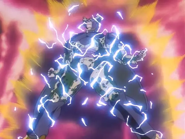 Vegeta mata a Nappa por segunda vez y Cell absorbe a Goku