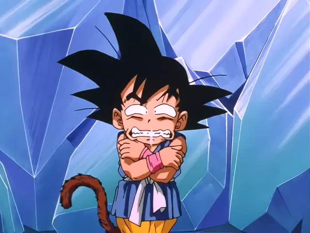 Goku se congela en el infierno y A-17 intenta dominar a A-18