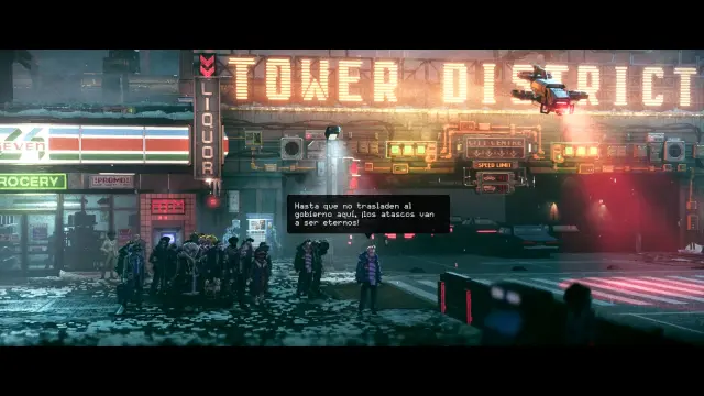 La inspiración en obras como Blade Runner es evidente