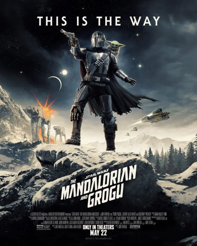 El nuevo póster de The Mandalorian and Grogu de Star Wars