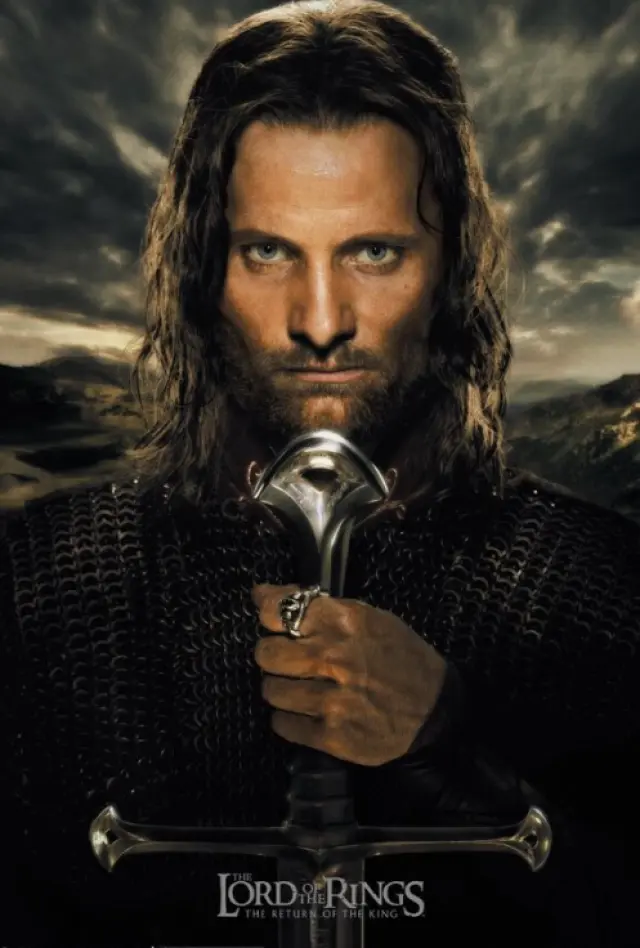 Aragorn en El señor de los anillos