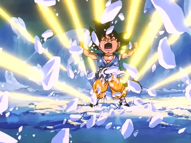Goku destruye a Cell y Freezer en el infierno, borrándolos de la existencia