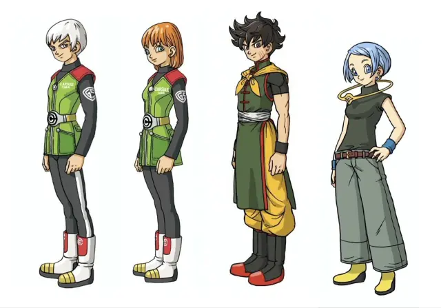 Los personajes del futuro de Dragon Ball de Akira Toriyama