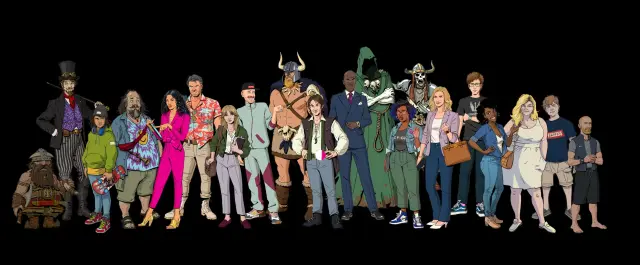 Los personajes de Absurdaverse