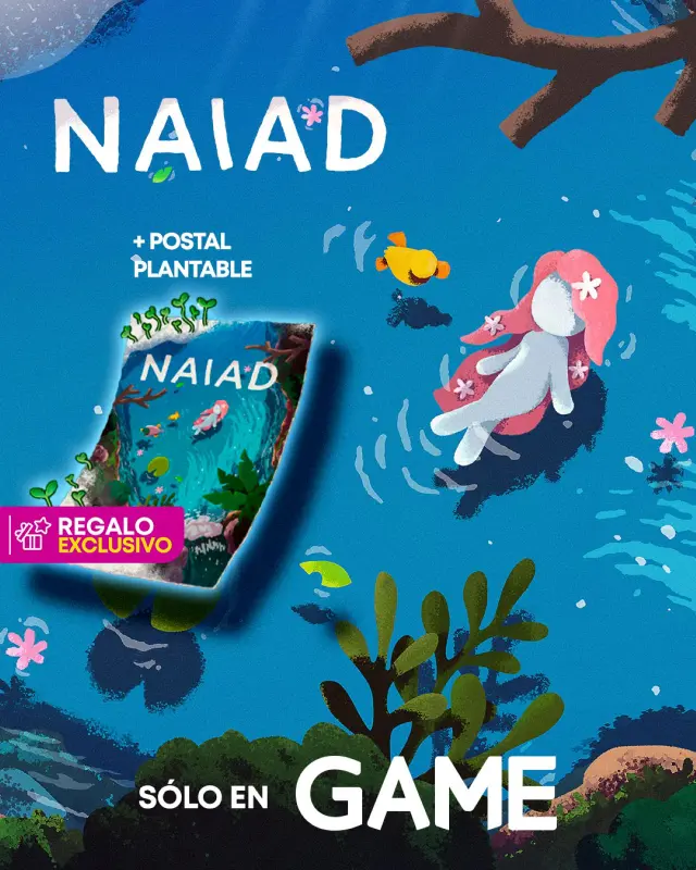 Reserva Naiad en formato físico y consigue este regalo exclusivo de GAME