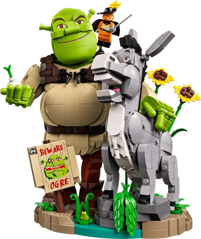 Imágenes del set de LEGO de Shrek