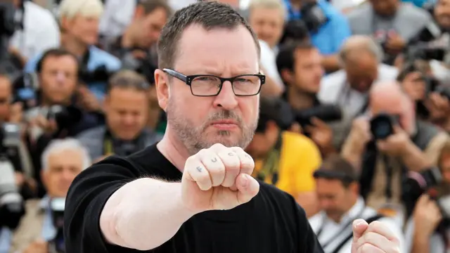 Lars von Trier en Cannes en 2011