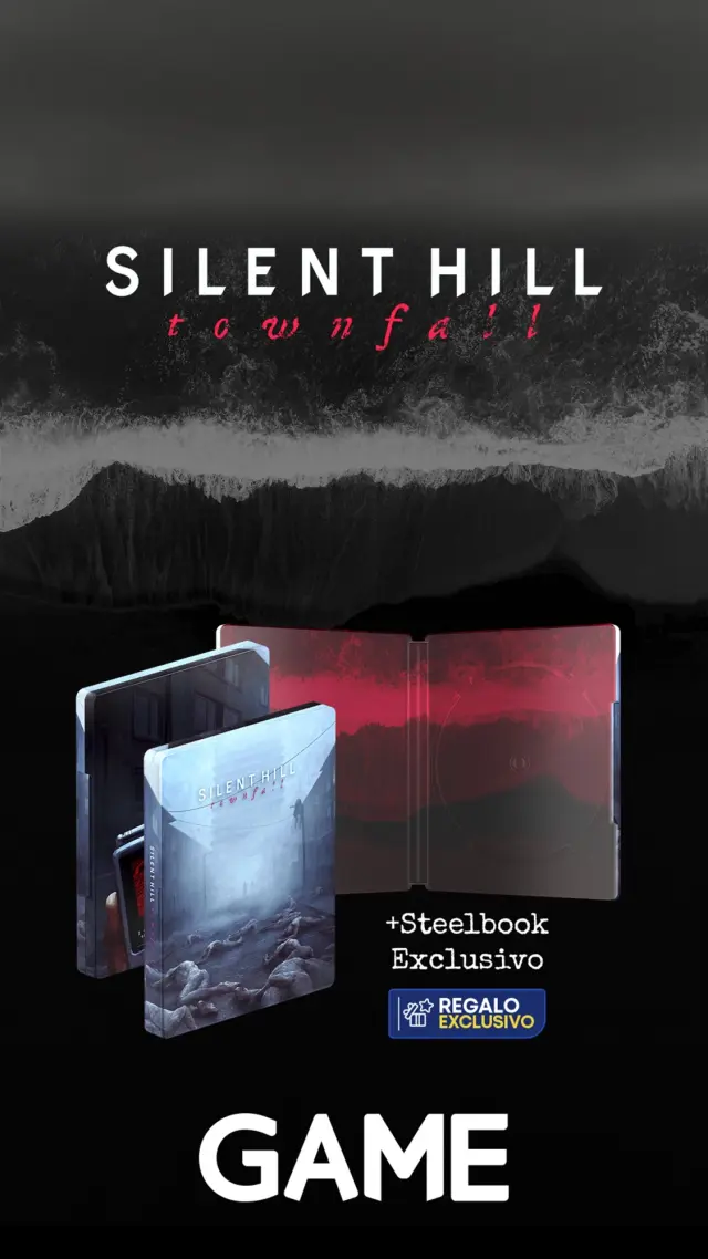 Con la reserva de Silent Hill Townfall en GAME te llevas un espectacular steelbook exclusivo del juego