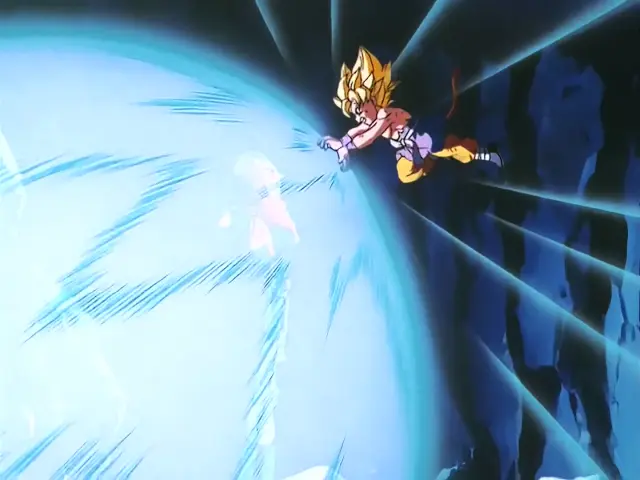 La segunda vez que Goku se transformó en Super Saiyan 4 en Dragon Ball GT