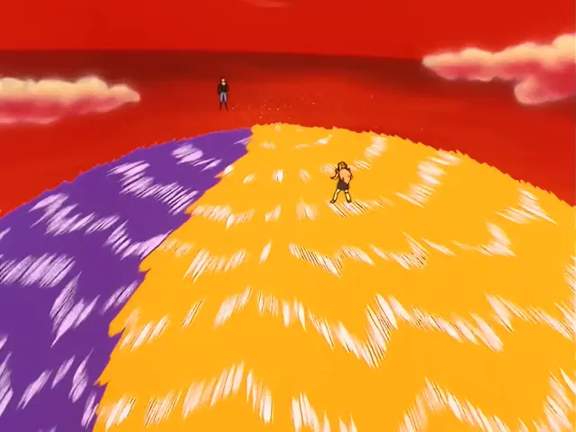 La segunda vez que Goku se transformó en Super Saiyan 4 en Dragon Ball GT