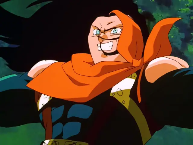 Súper A-17 absorbe el Kame Hame Ha más poderoso de Goku