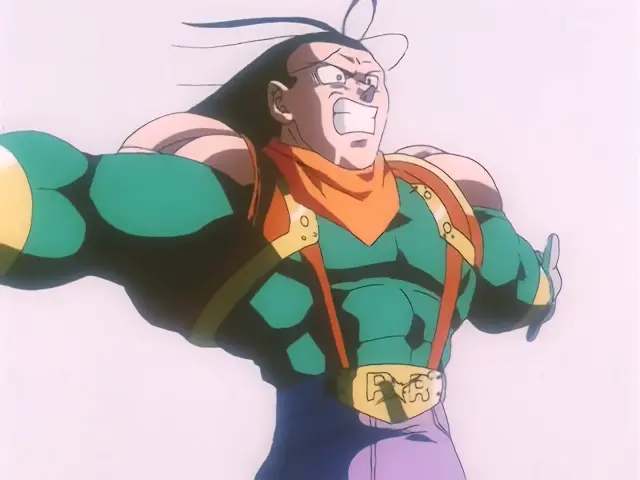 Súper A-17 absorbe el Kame Hame Ha más poderoso de Goku