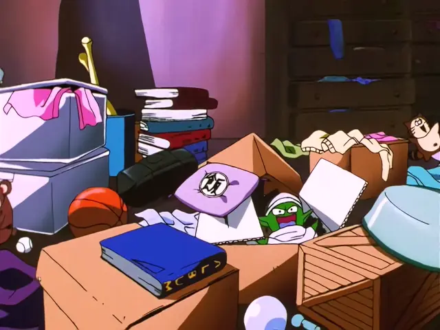 El peluche de Piccolo de Dragon Ball GT