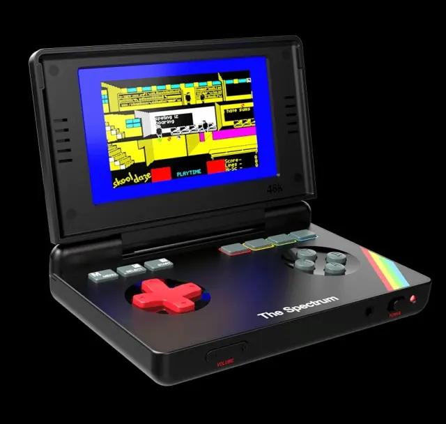 Evercade y HyperMegaTech! presentan las nuevas portátiles tipo concha de Commodore 64 y ZX Spectrum