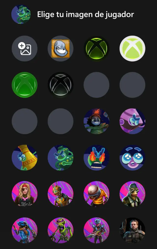 Nuevos avatares en Xbox