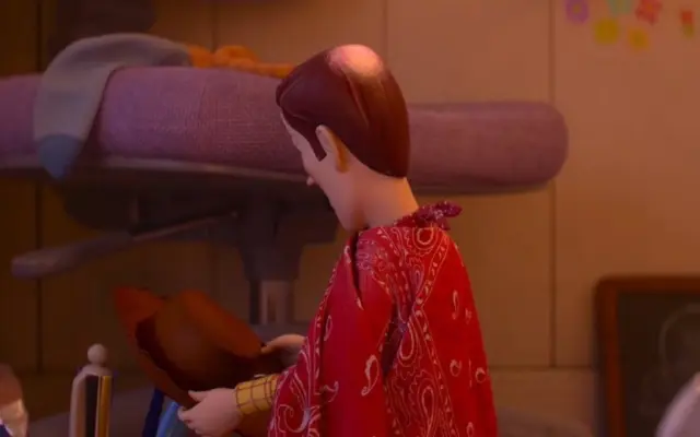 La calva de Woody en Toy Story 5