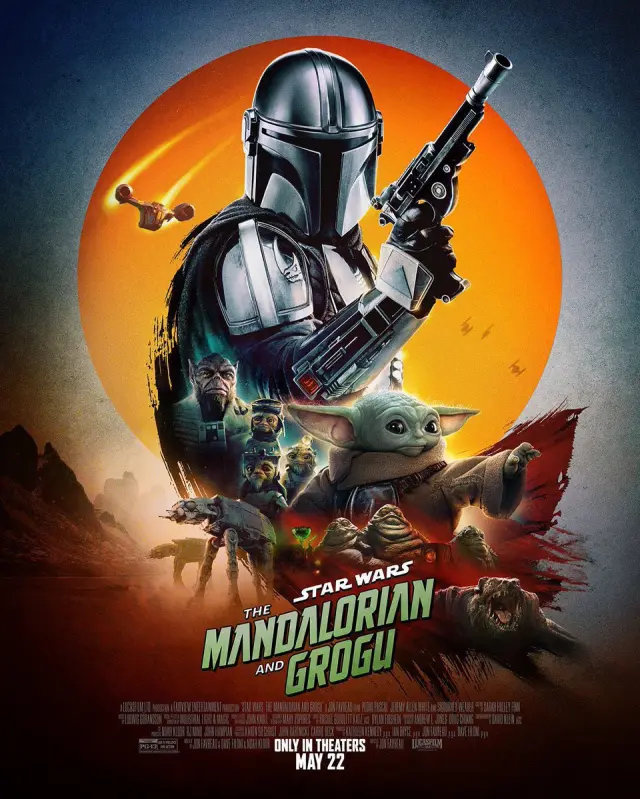 Nuevo póster de The Mandalorian and Grogu