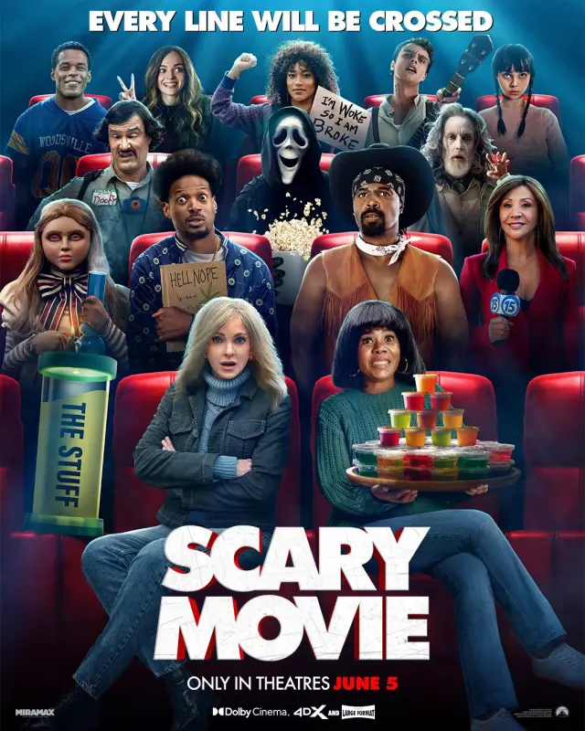 Nuevo póster oficial de Scary Movie (2026)