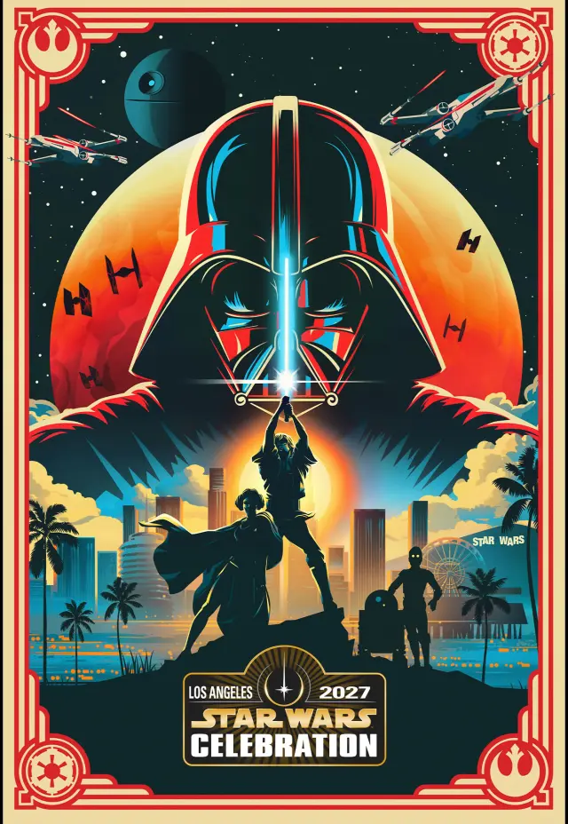 Póster de la Star Wars Celebration 2027